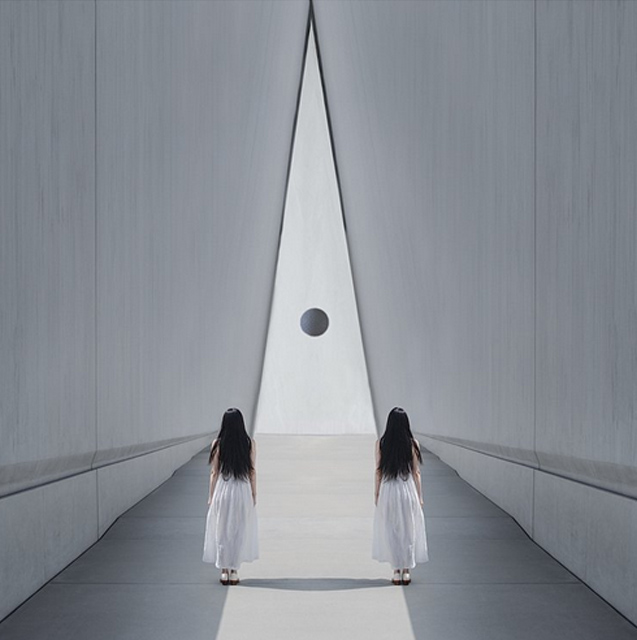 Photo de Dasha Pears intitulée Negative rêve imaginaire composition épurée