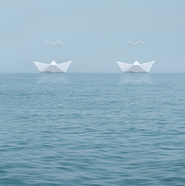 Photo de Dasha Pears intitulée Curiosity rêve imaginaire composition épurée