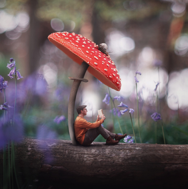 Autoportrait de Joel Robison intitulé A spot to rest