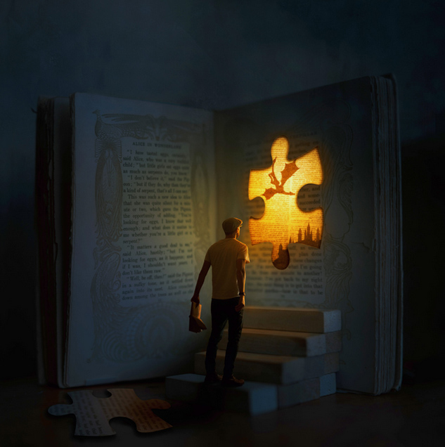 Autoportrait de Joel Robison intitulé Enthralled
