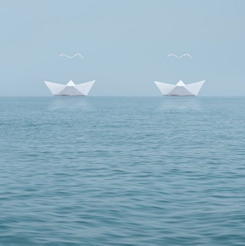 Photo de Dasha Pears intitulée Curiosity rêve imaginaire composition épurée
