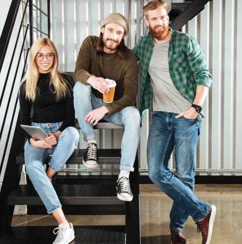 Photo de l'équipe de Direction de la galerie