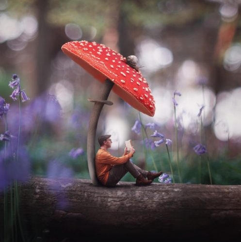 Autoportrait de Joel Robison intitulé A spot to rest